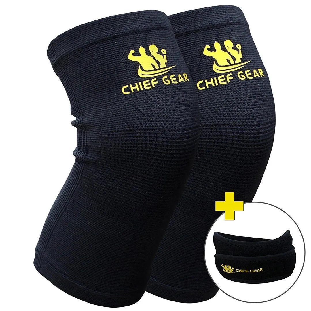 1. Chief Gear Knee Compression Sleeves