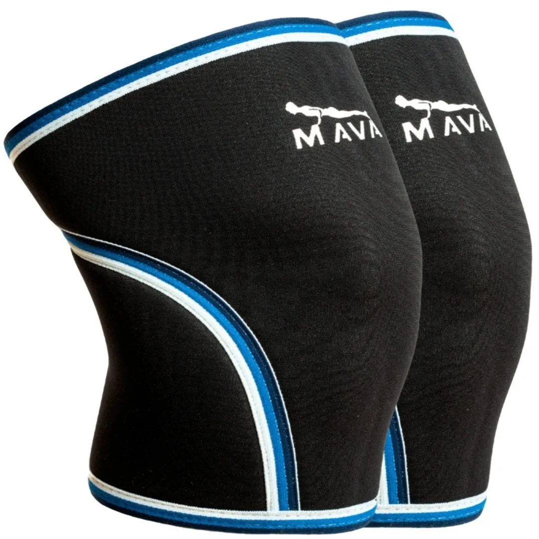 Mava Sports Pair Of Knee Compression Sleeves