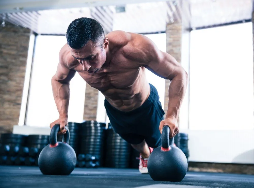 Push ups for biceps