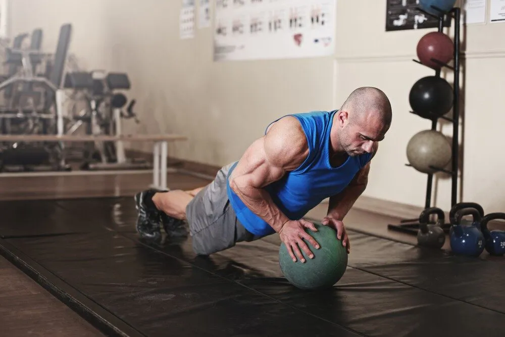 Push ups for biceps