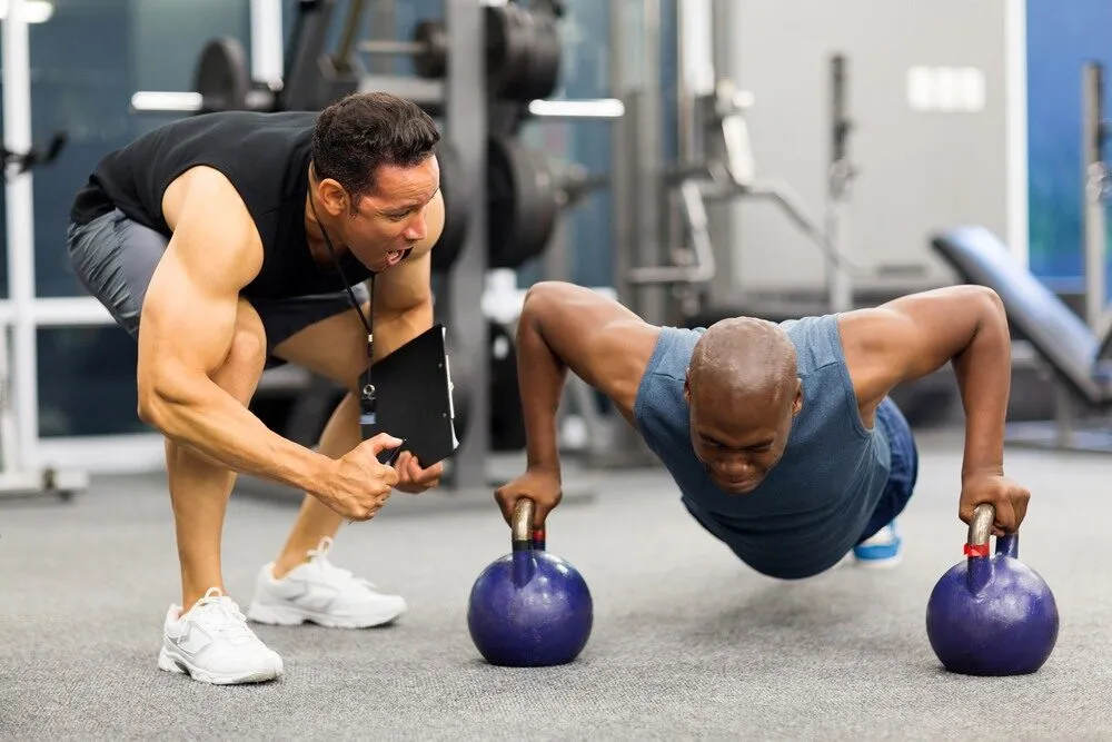 Push ups for biceps
