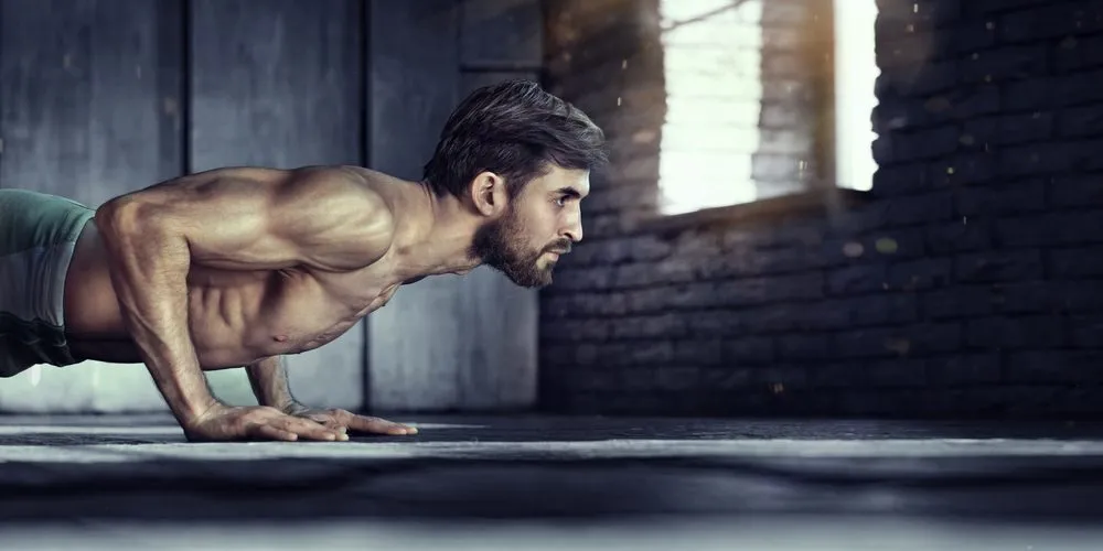 Push ups for biceps