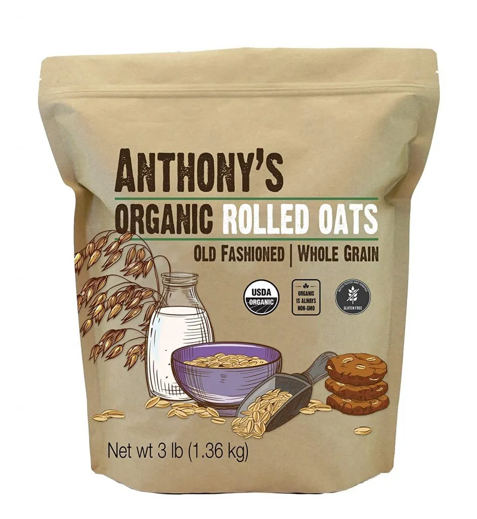 Anthonys' Organic Gluten-free Rolled Oats