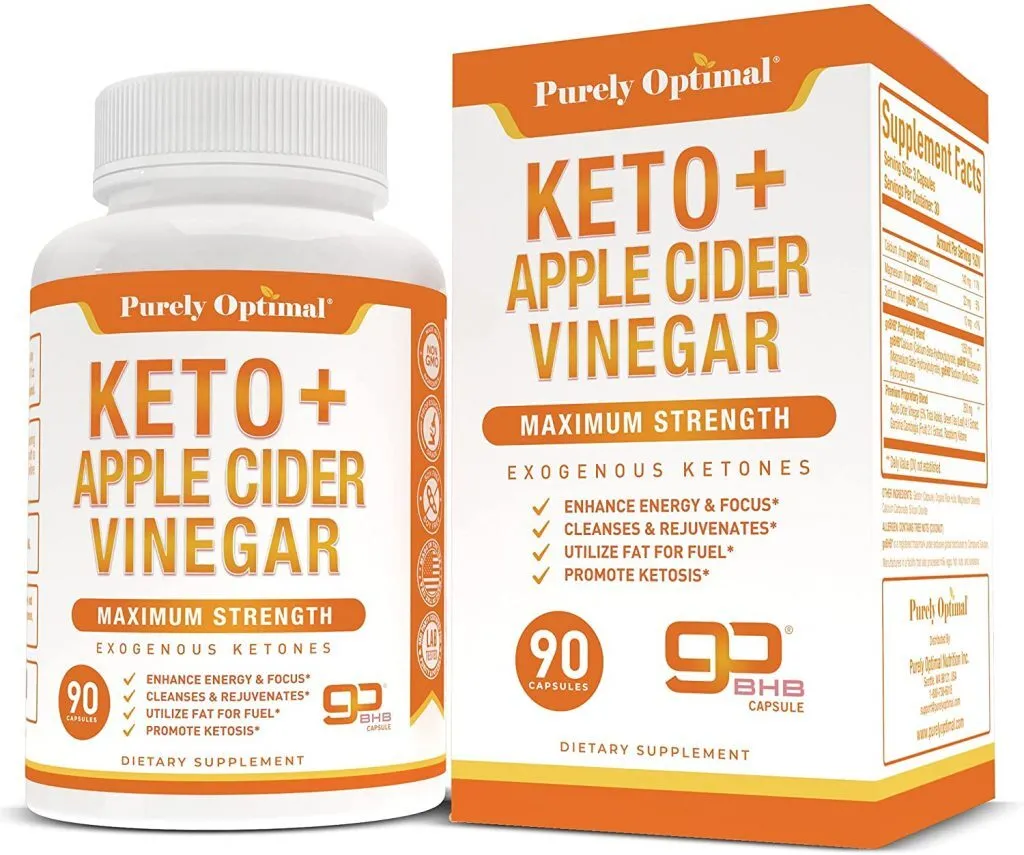 Keto Pills With Premium Apple-cider Vinegar Pills