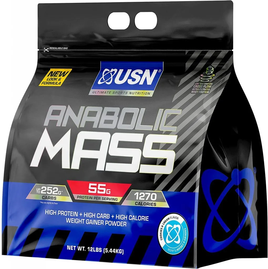 Anabolic USN Mass, Weight Gainer Cookies & Nutrition Cream