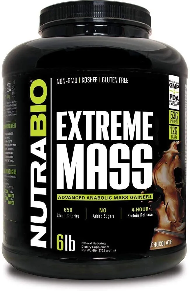 NutraBio High-Calorie Extreme Mass gain