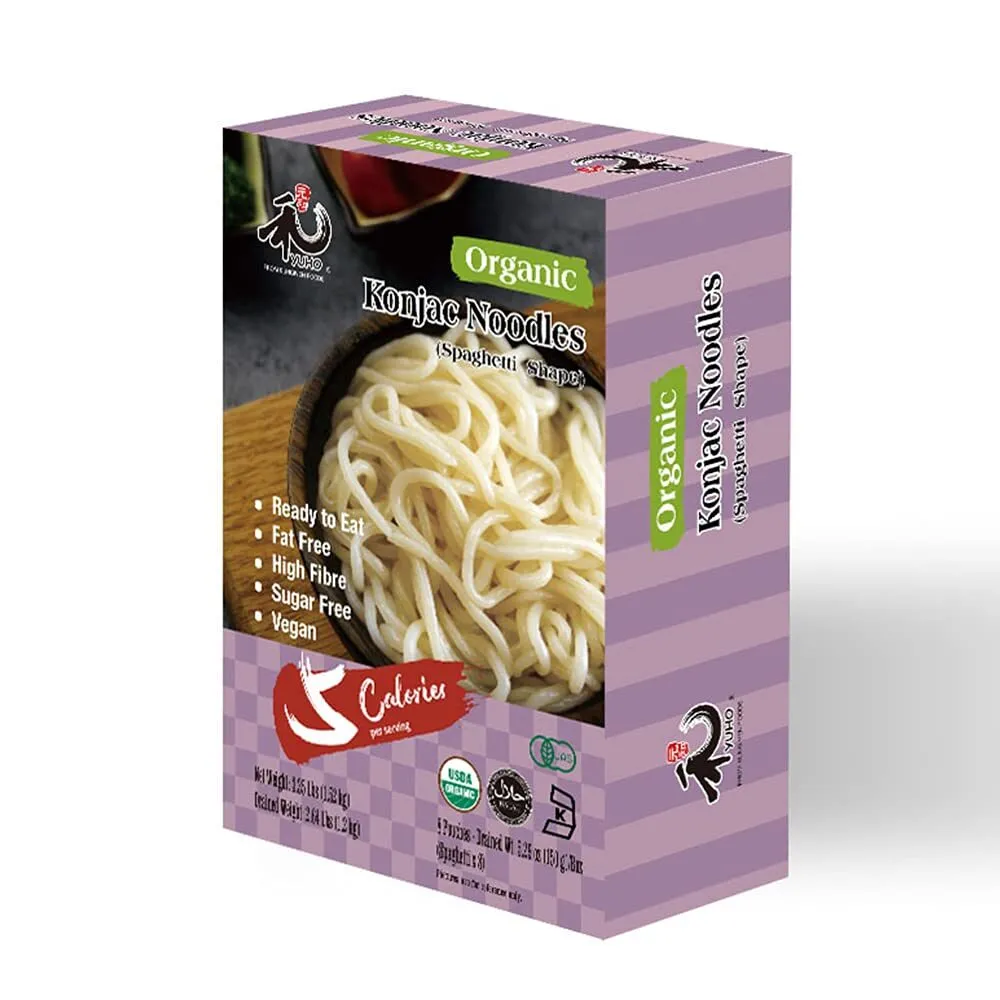 YUHO Organic Zero Carbs Konjac Shirataki Pasta