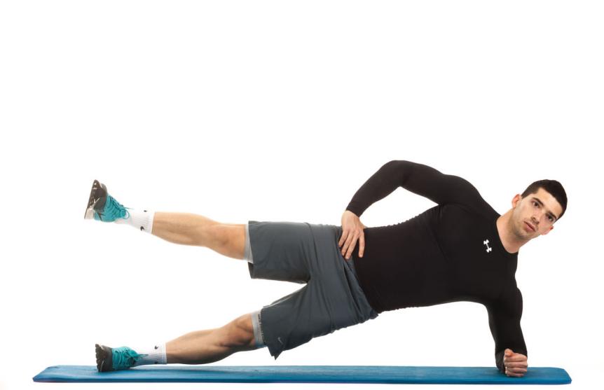 Side Plank with Hip Abduction