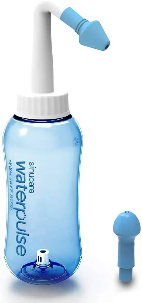 GYAN SHOPPE Neti Pot Sinus Rinse Bottle Nasal Wash Bottle Sinus Rinse Bottle Nose Wash Cleaner Pressure Rinse Nasal Irrigation for Adult And Kid BPA Free 300 ML