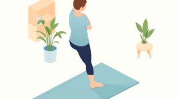 Person performing a single-leg hamstring exercise at home without equipment