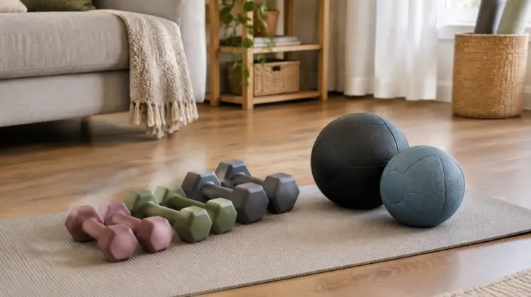 Hand Weight Sets and Medicine Balls for Beginners