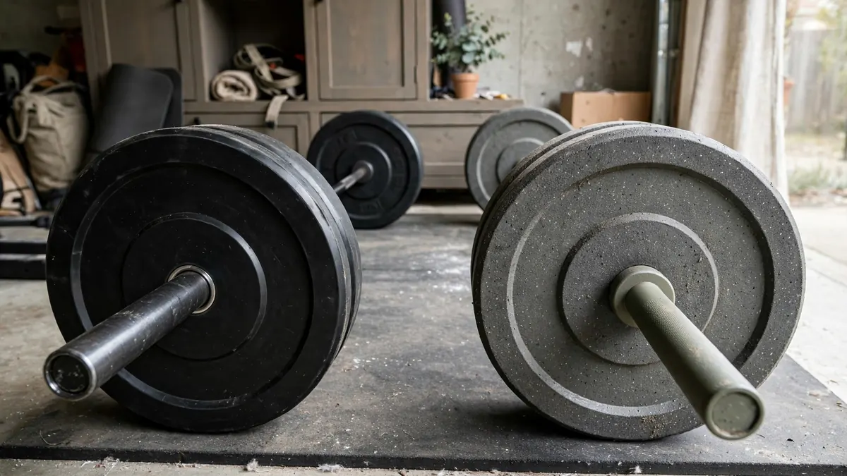 Olympic and Outdoor Barbells Compared